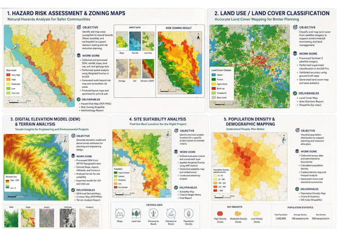 do site analysis, market research and location intelligence